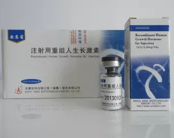 Sterile Lyophilized Ansomone Anti Aging HGH Recombinant Human Growth Hormone