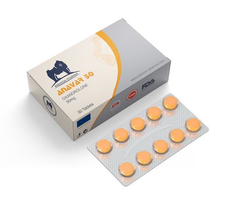 Anabolic Steroids Oral Pill Oxandrolone (Anavar) for Muscle Growth and Fat Loss 50mg/tablet