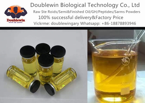 Customized Boldenone Undecylenate / Equipoise 600mg/ml Semi Finished Steroids Oil EQ-600  For Bodybuilding